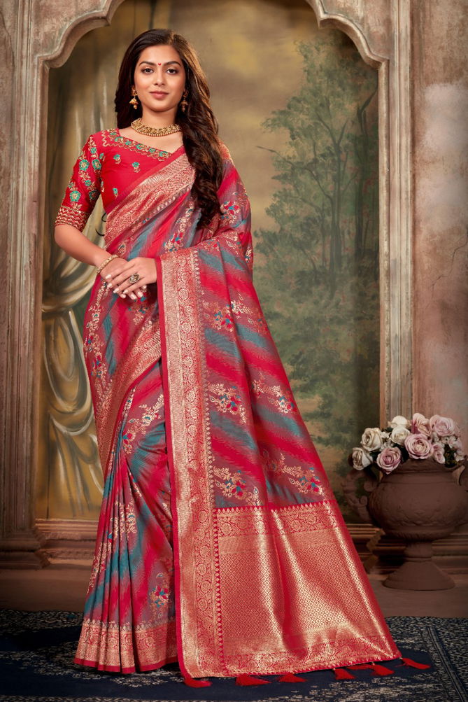 Manohari Hit Colour 12 Festive Wear Banarasi Silk Latest Saree Collection